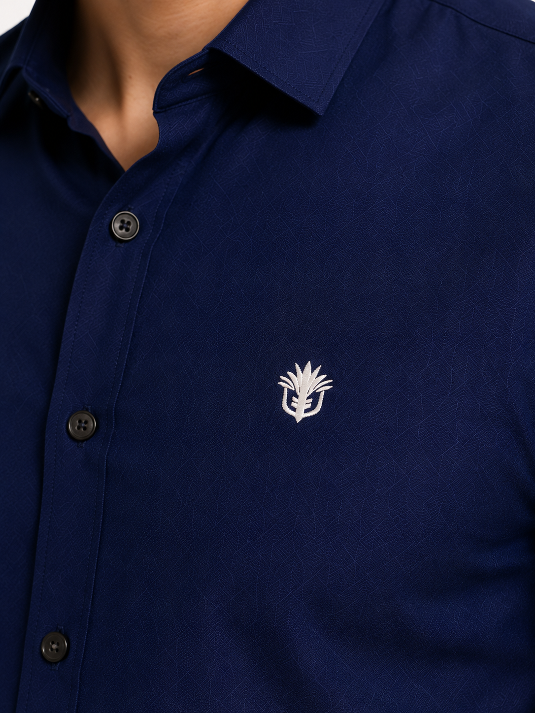 Classic Navy Blue Shirt