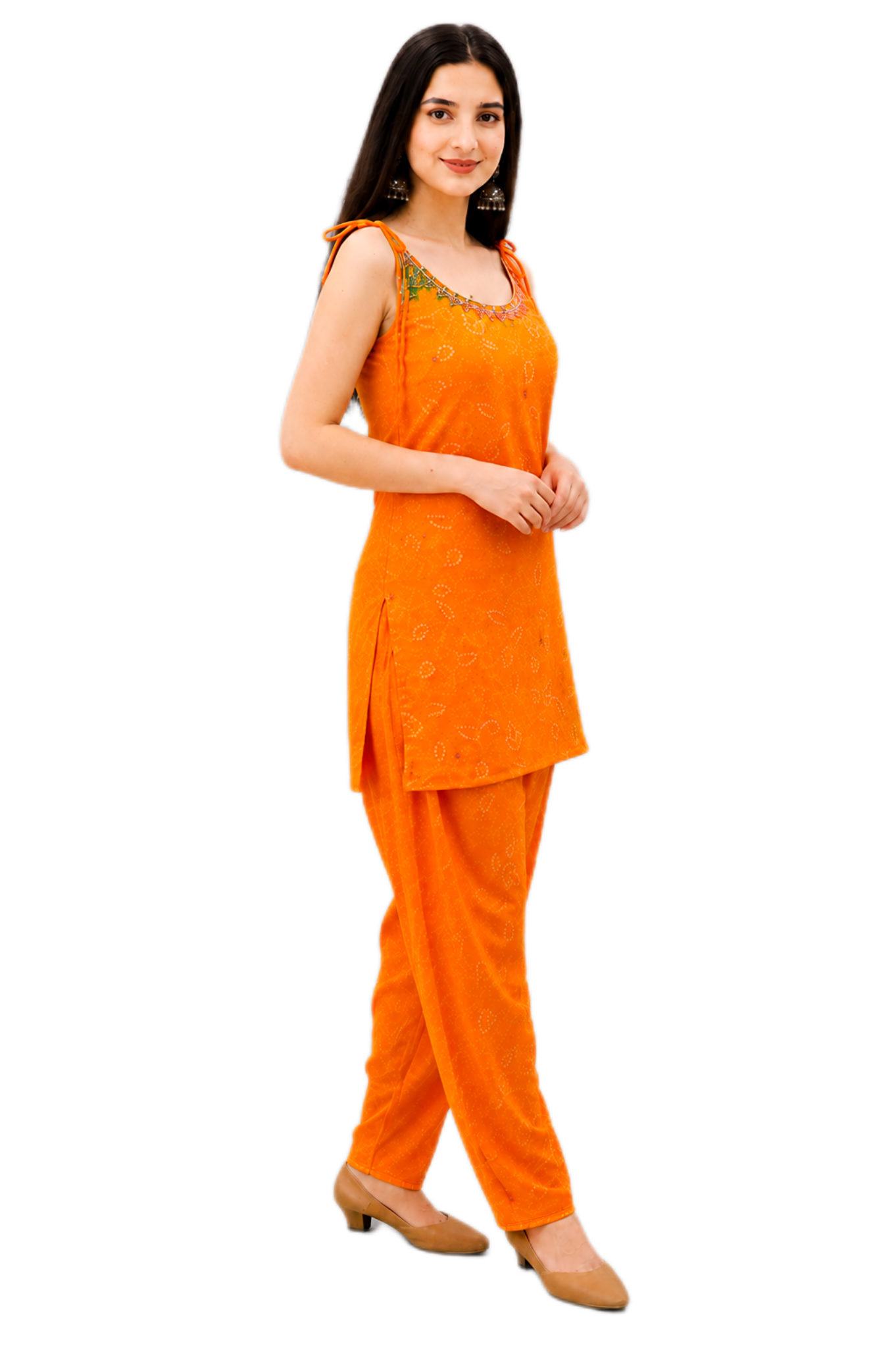 Sleeveless Designer Kurti