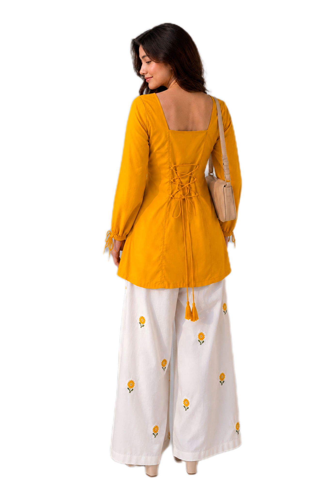 Regalia Yellow Kurti Set
