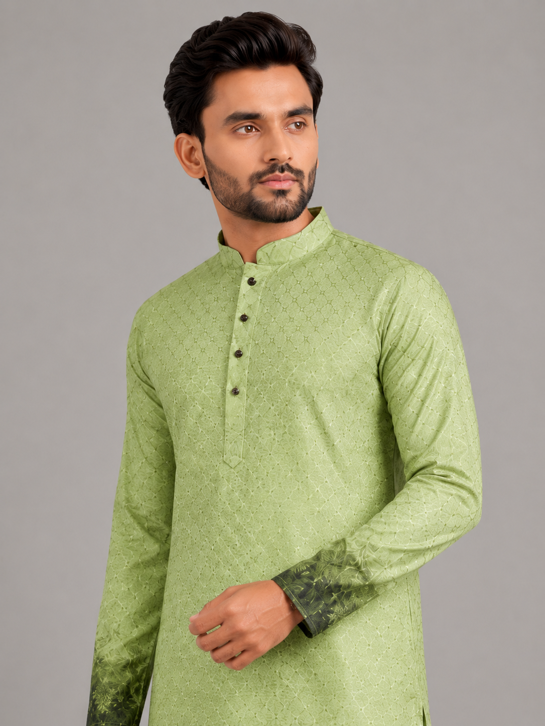 Royal Ivory Traditional Kurta Set with Refined Simplicity