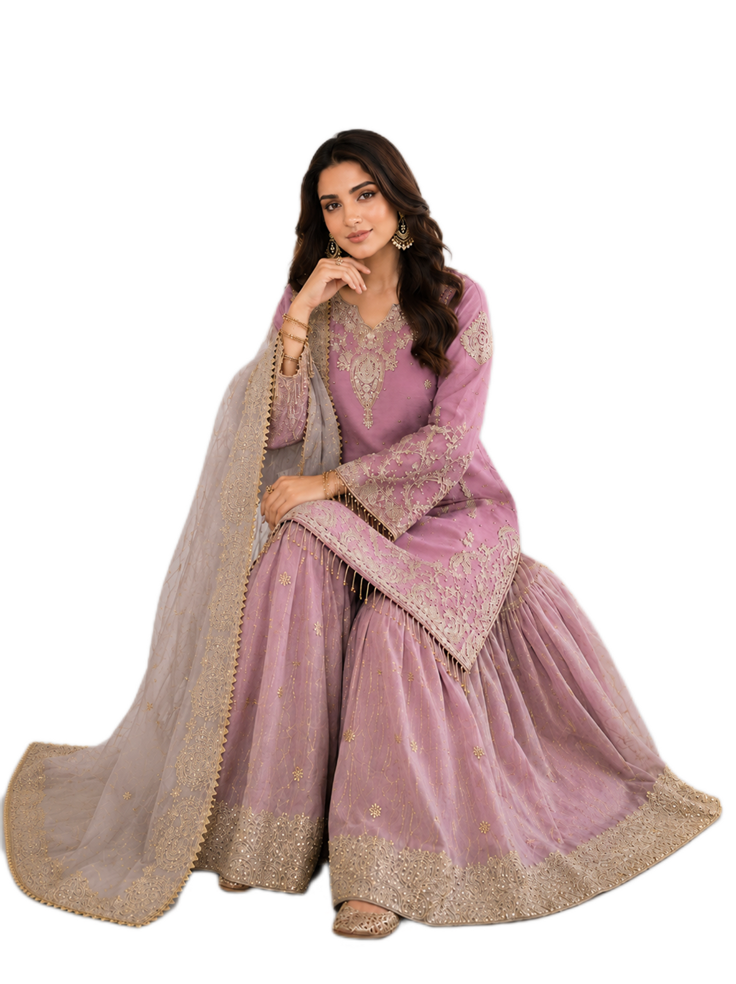 Regalia Sharara Suit Set