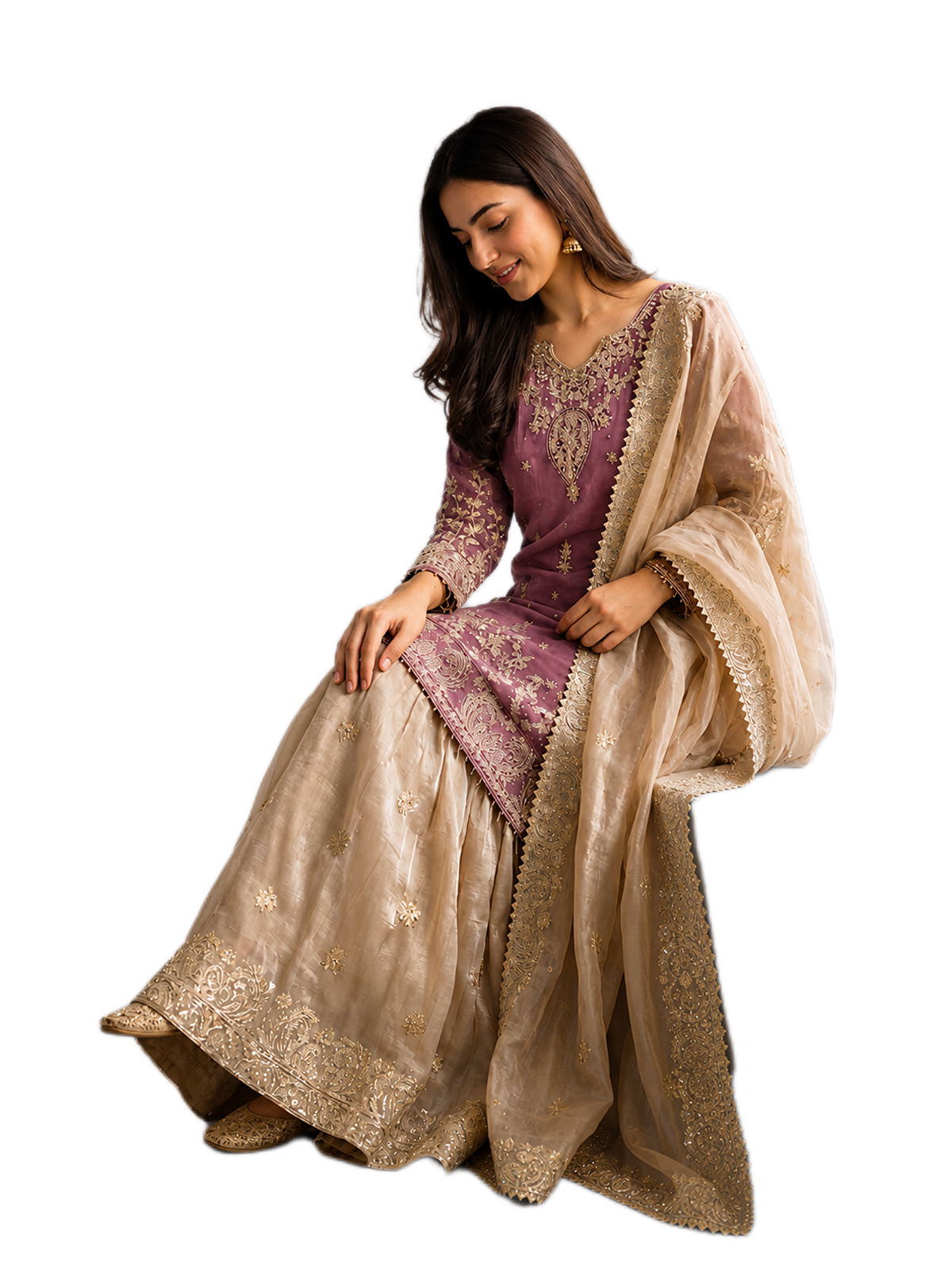 Regalia Sharara Suit Set