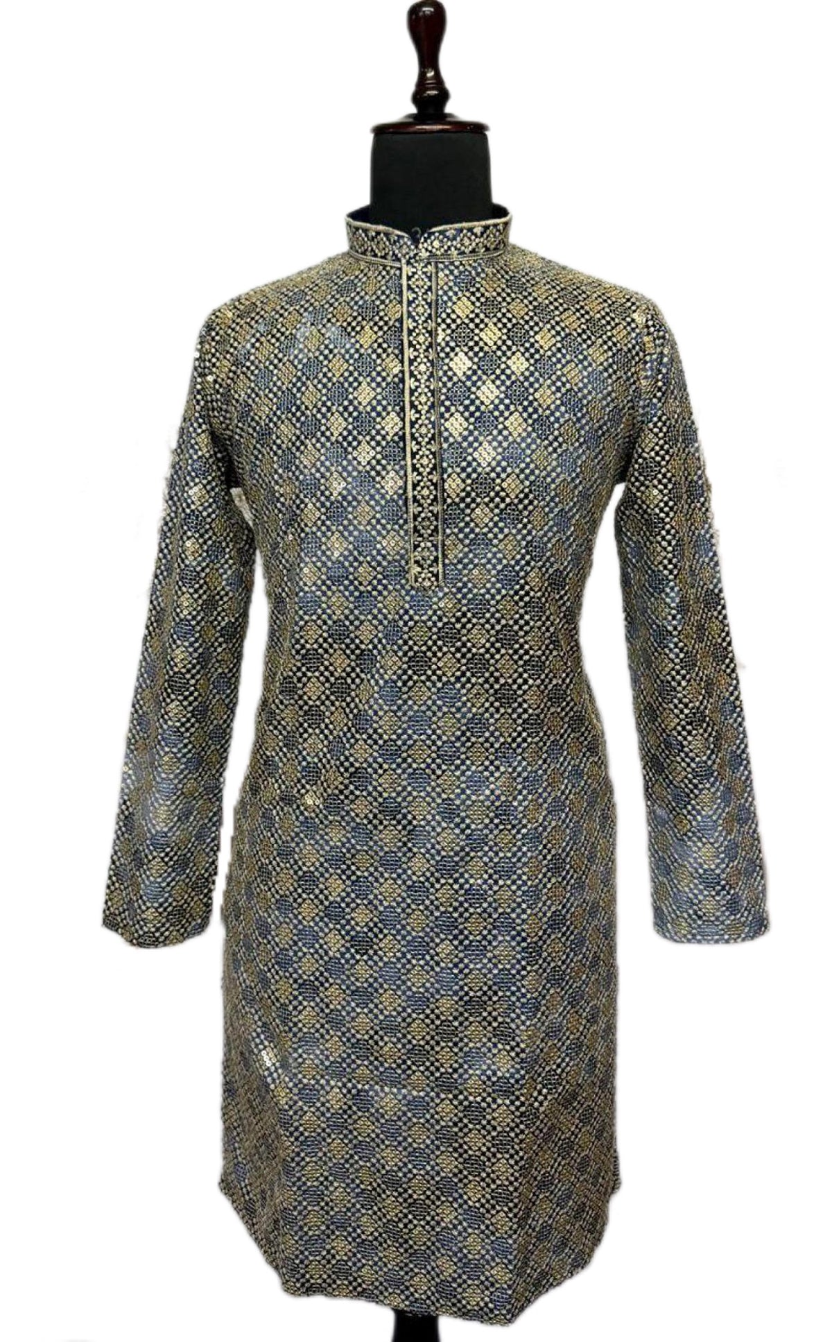 Classic Grey Kurta Set