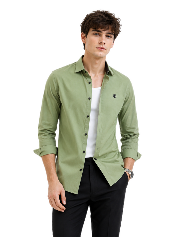 Classic Olive Green Shirt