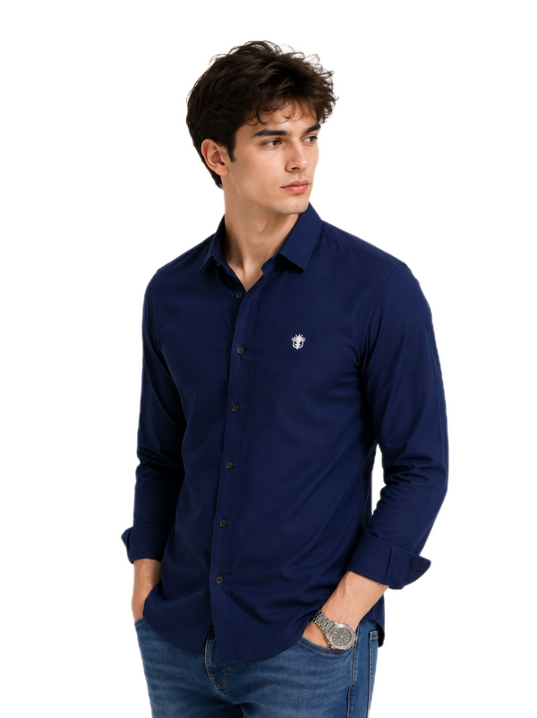 Classic Navy Blue Shirt