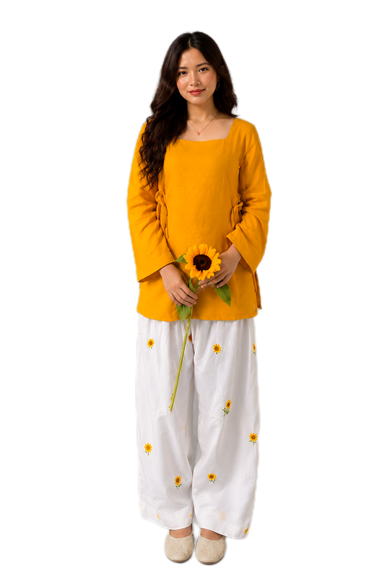 Regalia Yellow Kurti Set