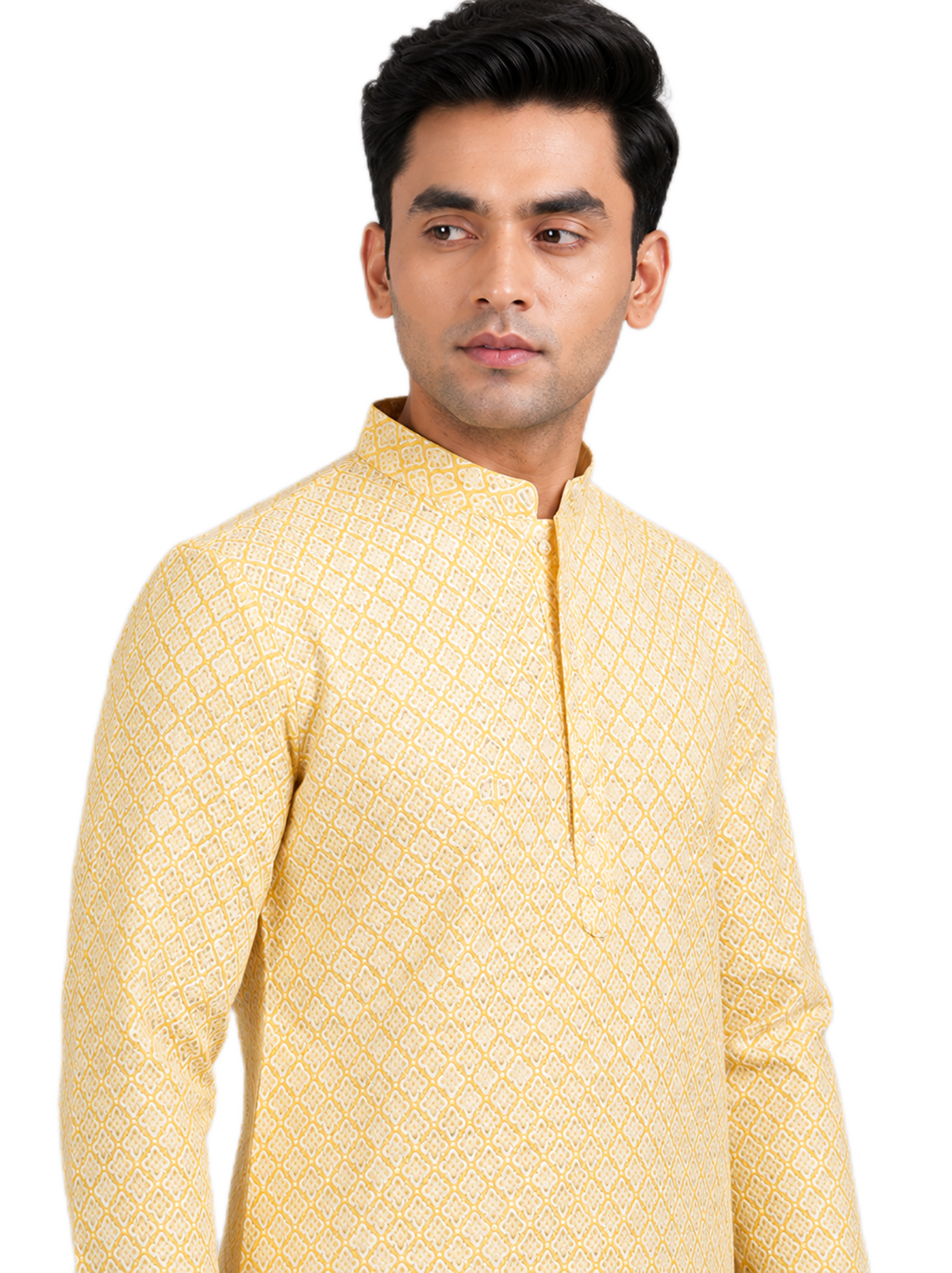 Classic Mustard Kurta Set