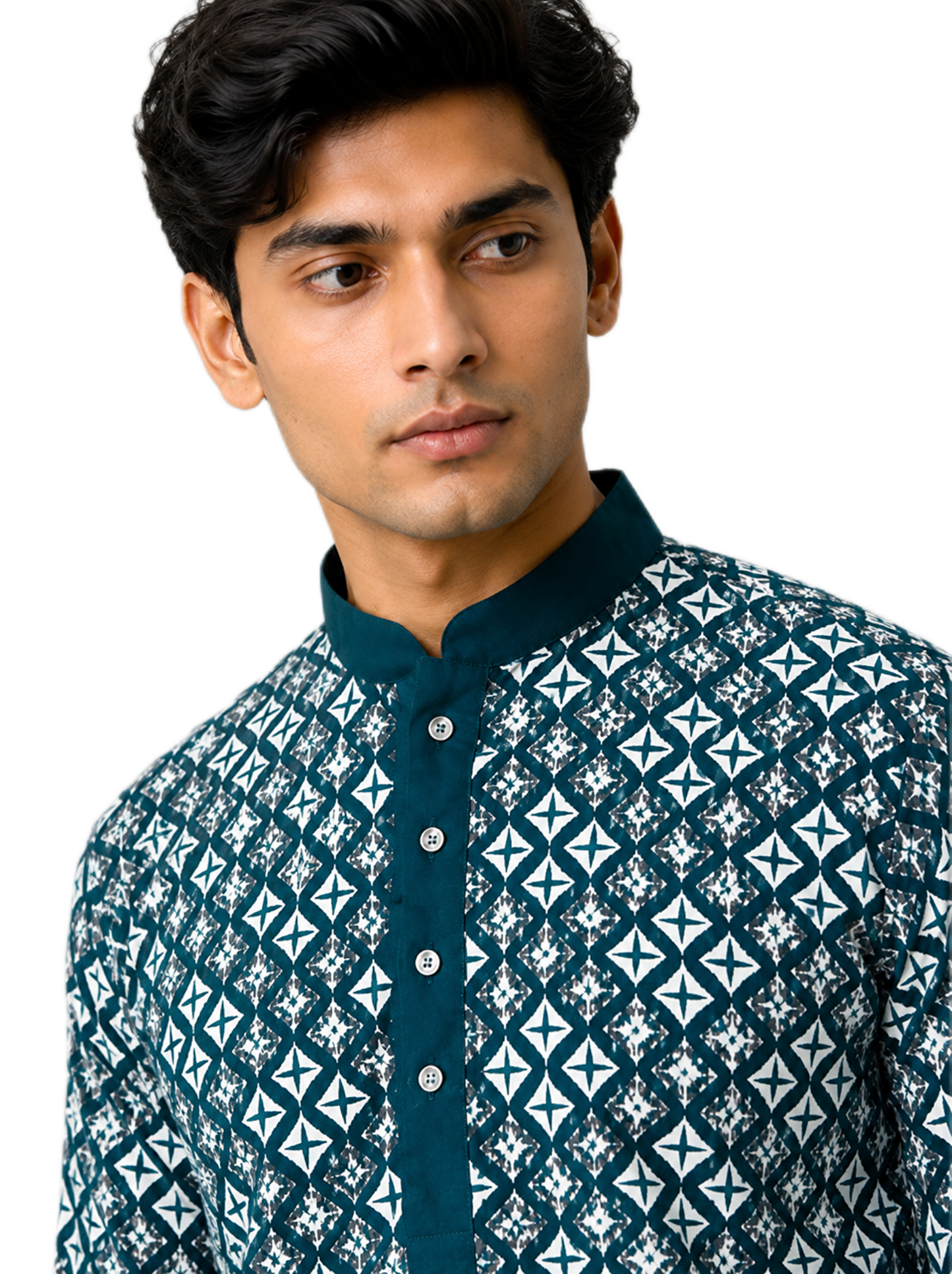 Emerald Teal Kurta Set