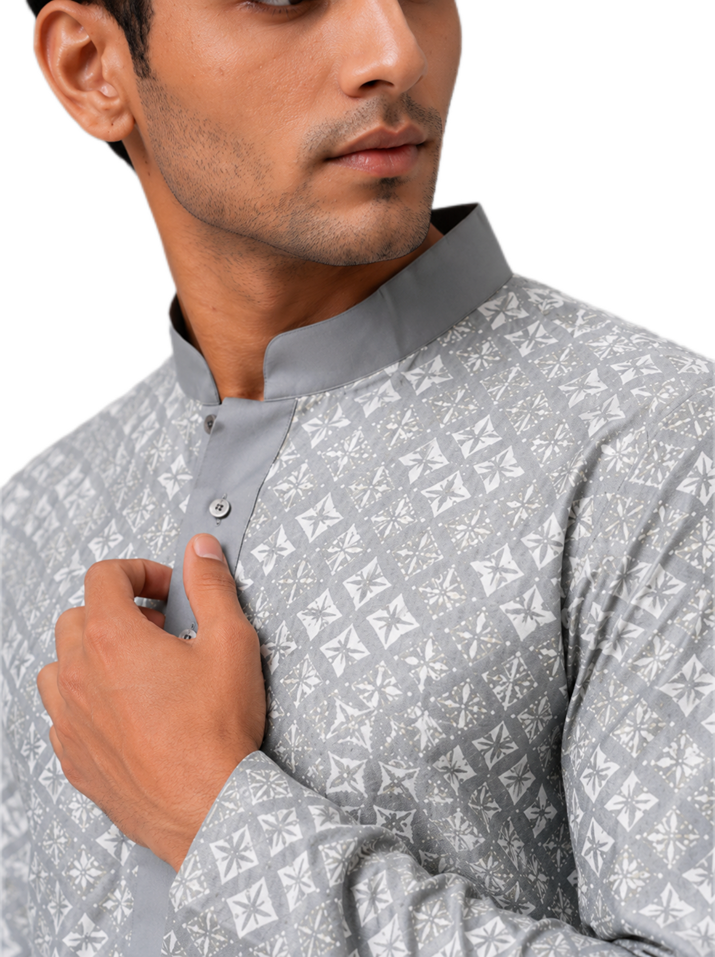Elegance Grey Kurta Set