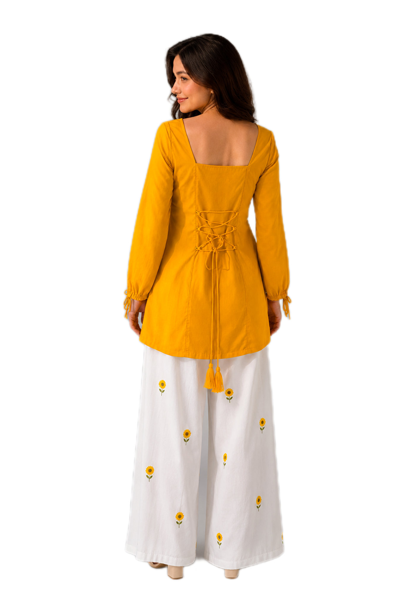Regalia Yellow Kurti Set