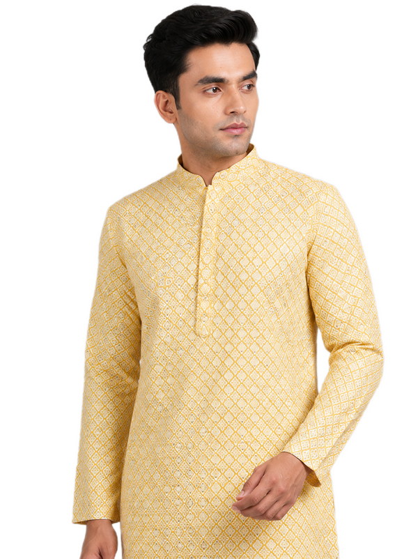 Classic Mustard Kurta Set