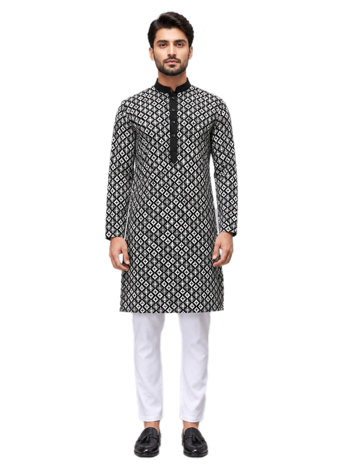 Regal Black Kurta Set
