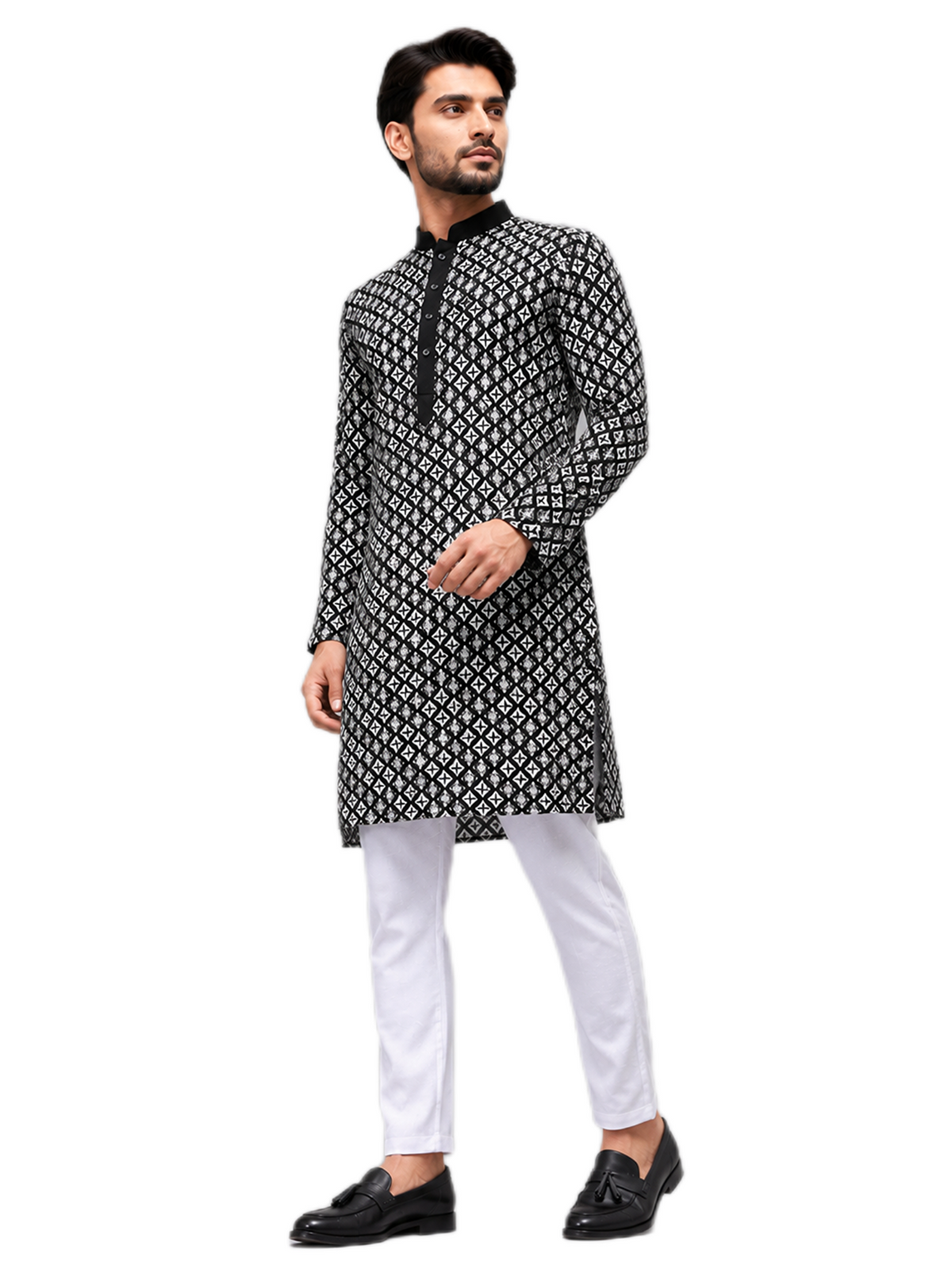 Regal Black Kurta Set