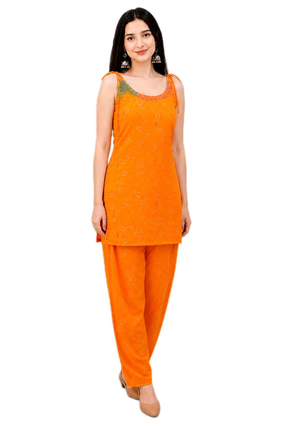 Sleeveless Designer Kurti