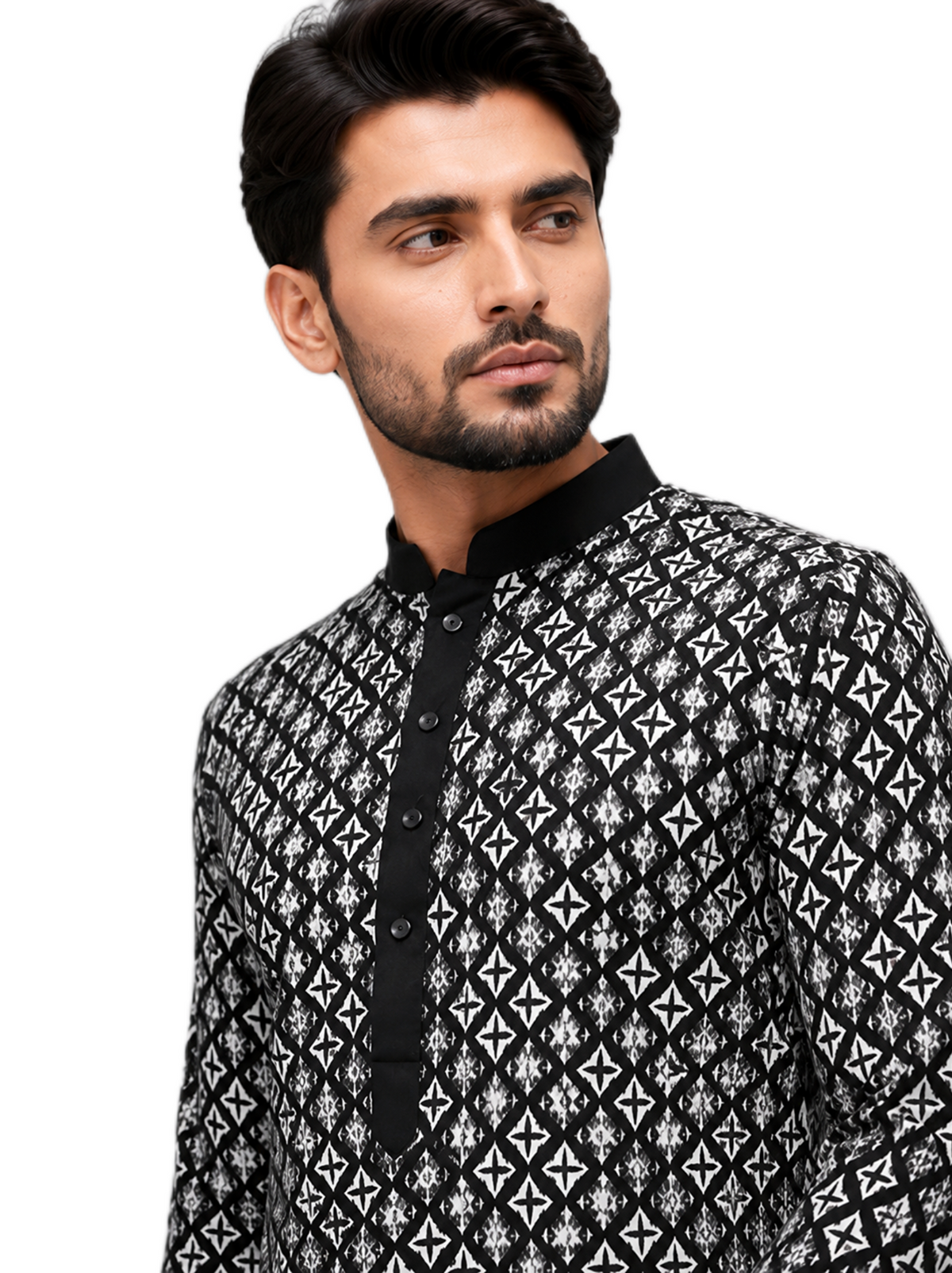 Regal Black Kurta Set