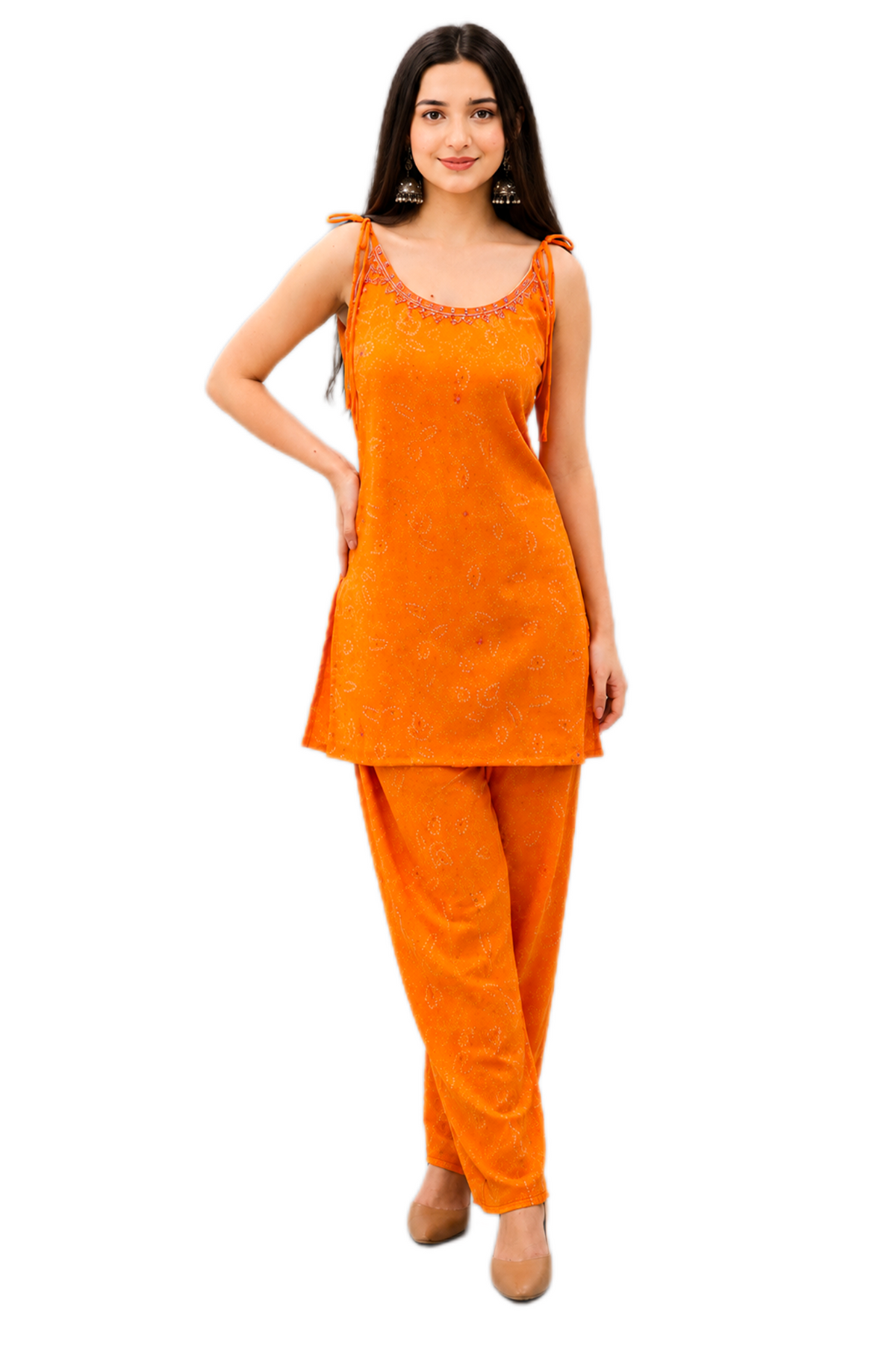 Sleeveless Designer Kurti