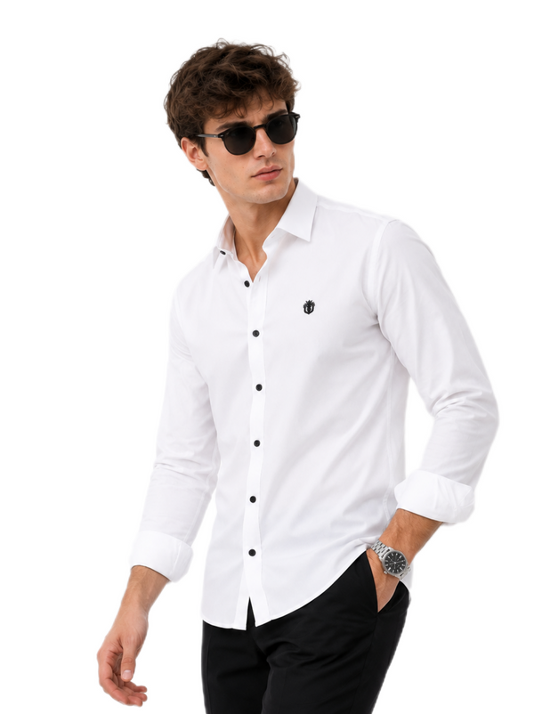 Classic White Cotton Shirt