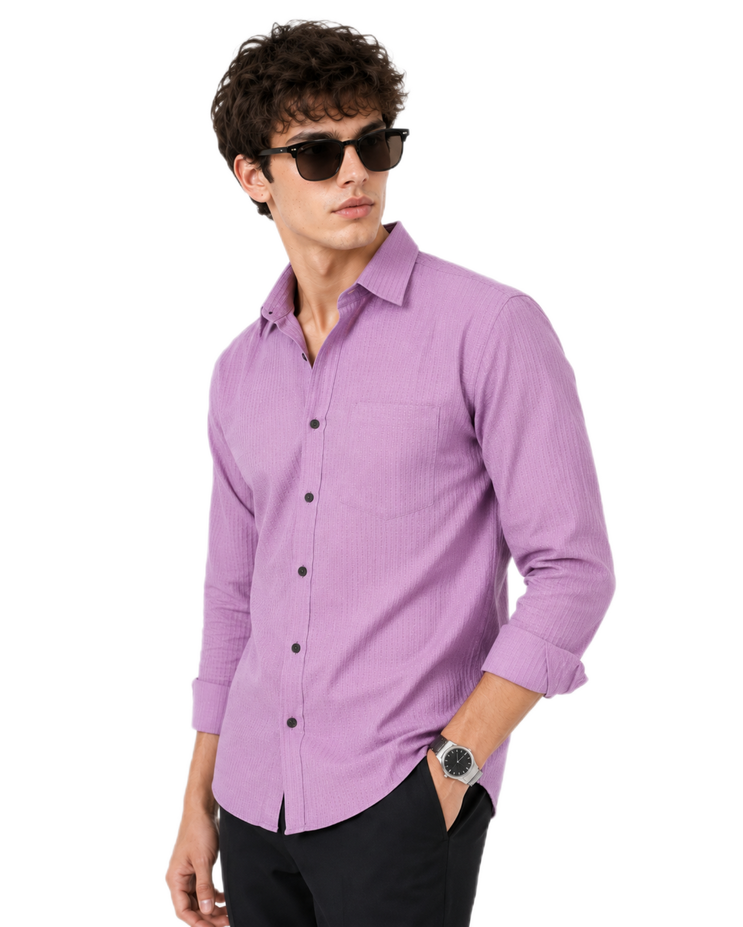 Timeless Pink Cotton Shirt