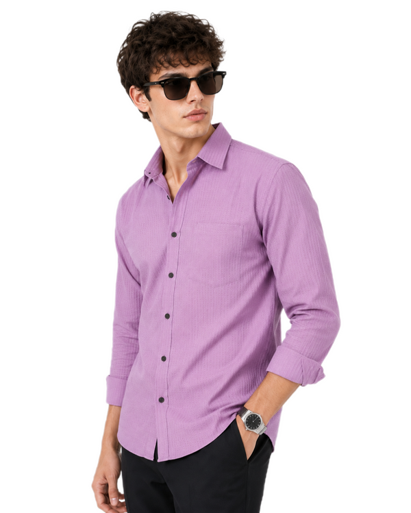 Timeless Pink Cotton Shirt