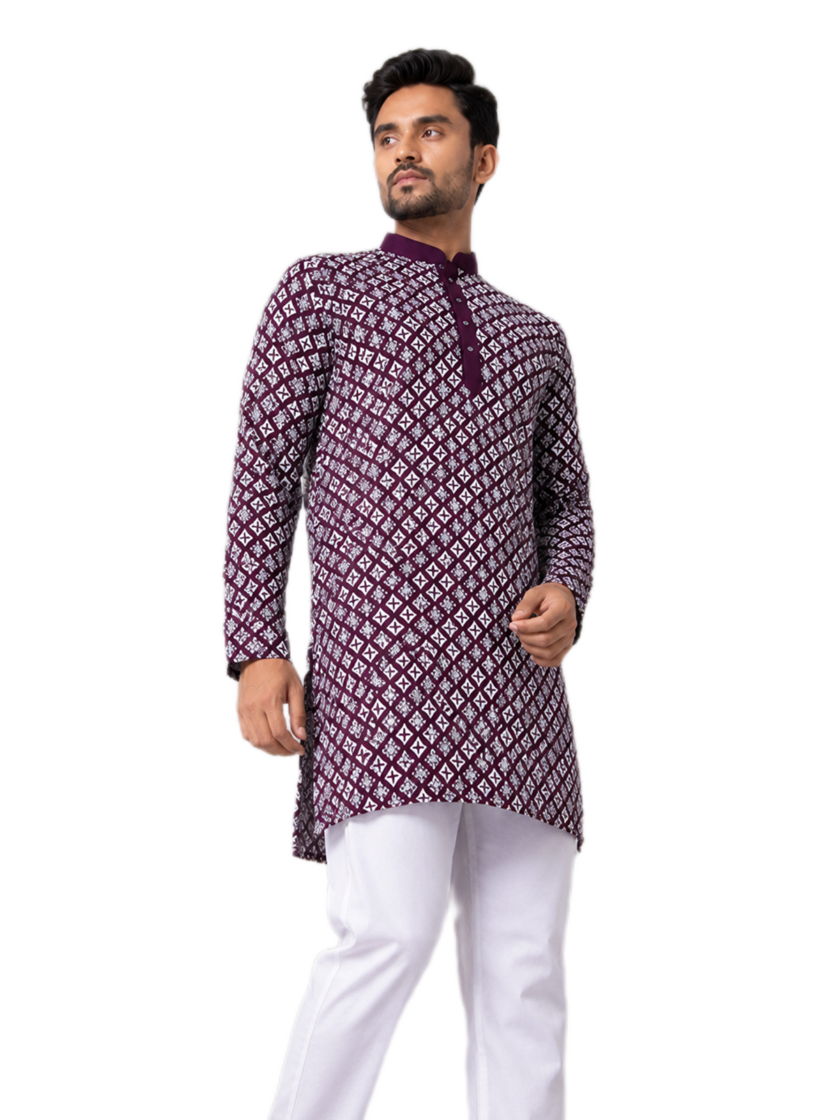 Royal Wine Kurta Set