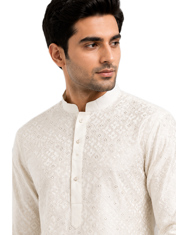 Royal Ivory Kurta Set
