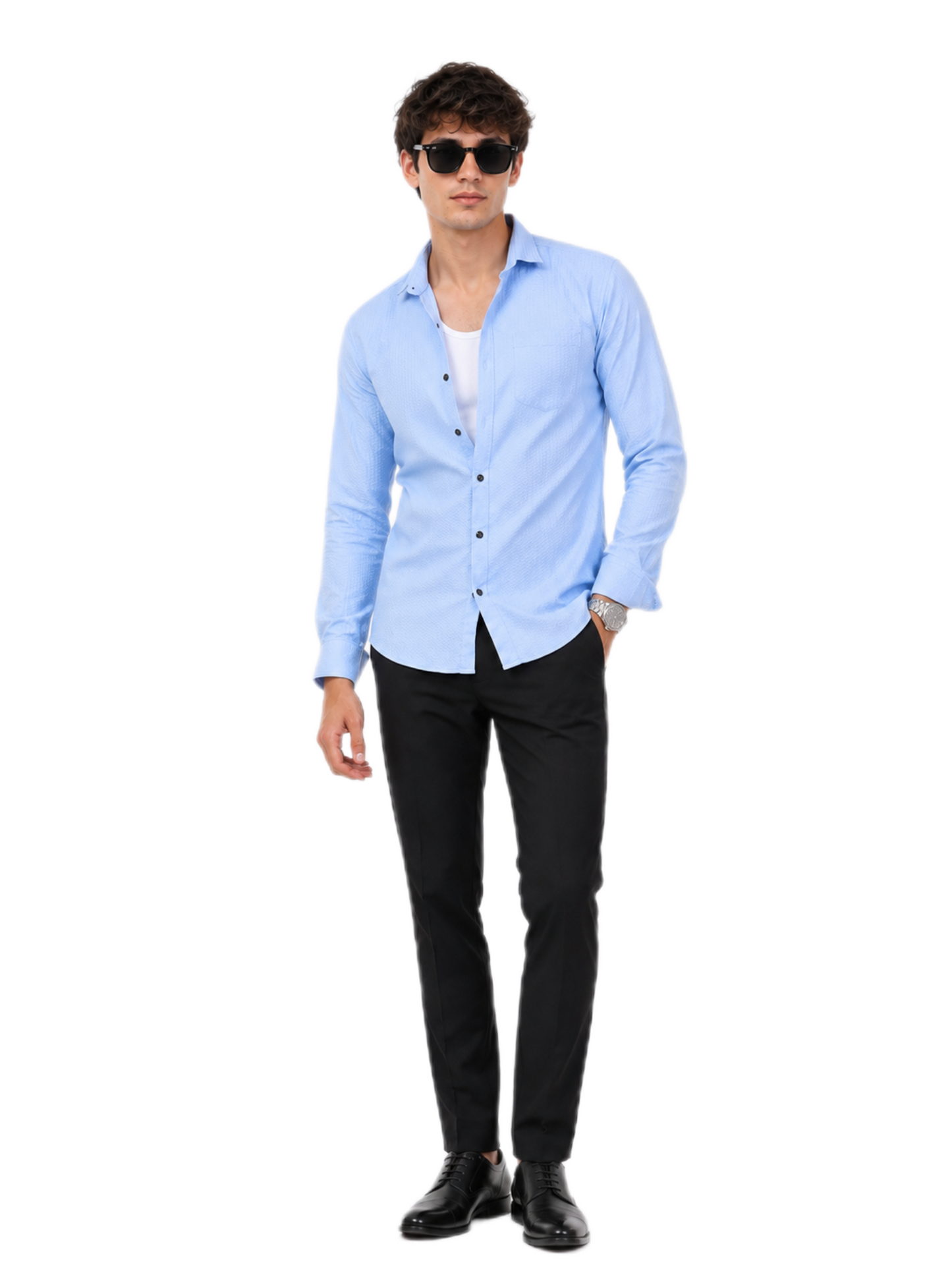 Timeless Sky Blue Shirt