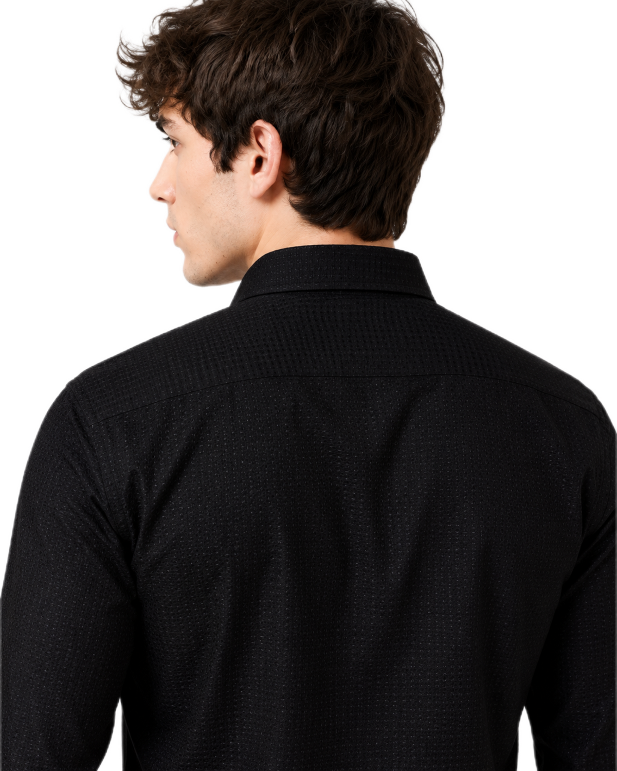Regalia Black Cotton Shirt