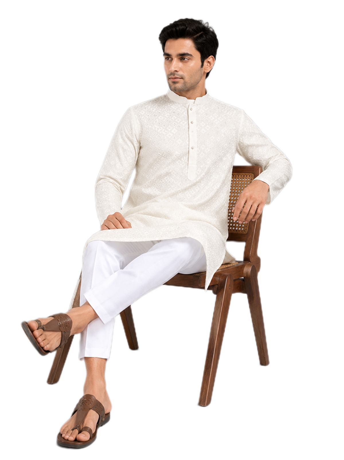 Royal Ivory Kurta Set