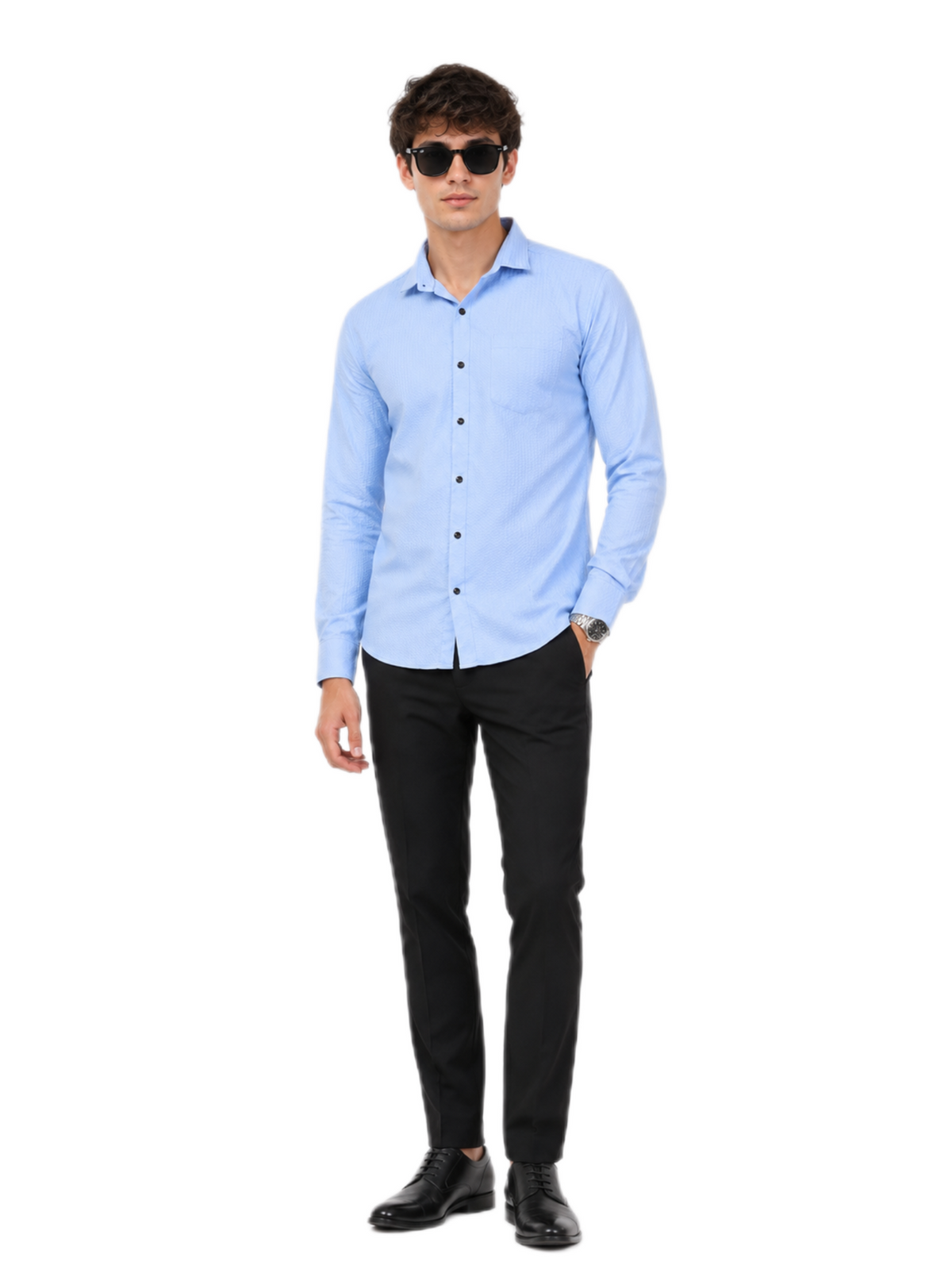 Timeless Sky Blue Shirt