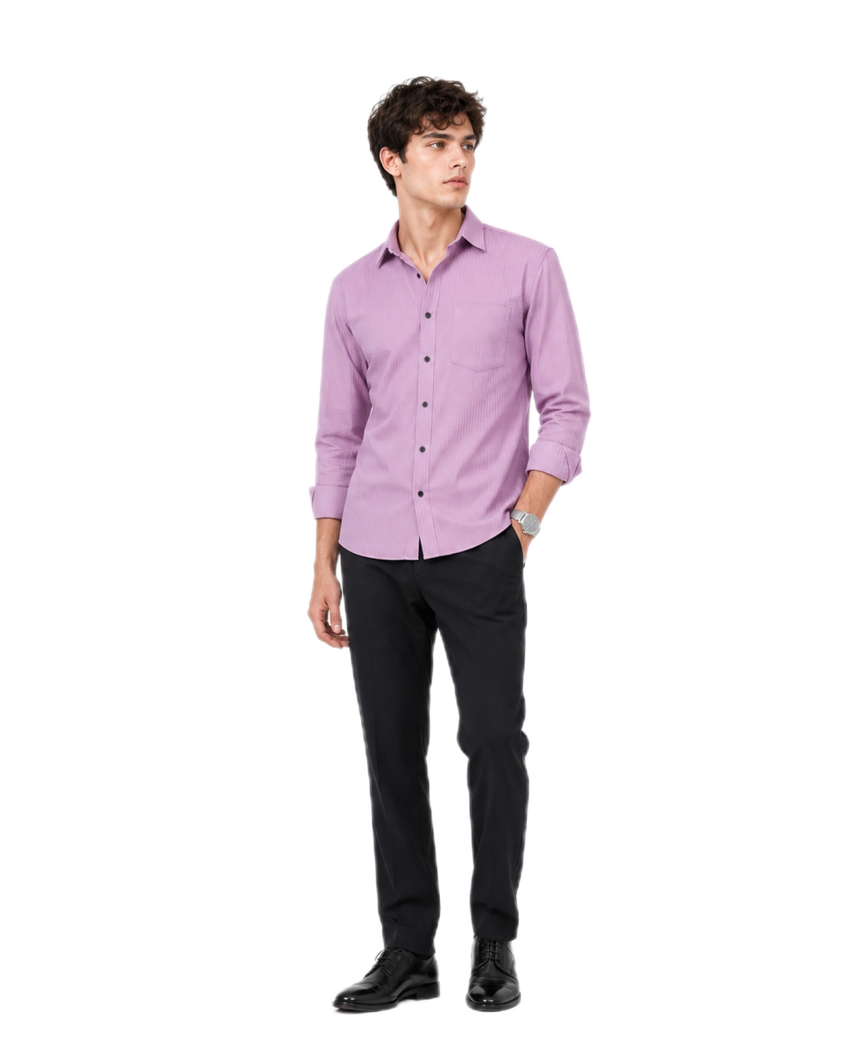 Timeless Pink Cotton Shirt