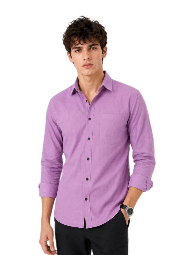 Timeless Pink Cotton Shirt