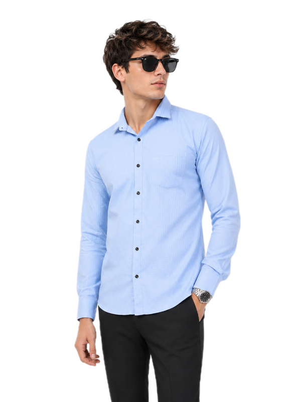 Timeless Sky Blue Shirt
