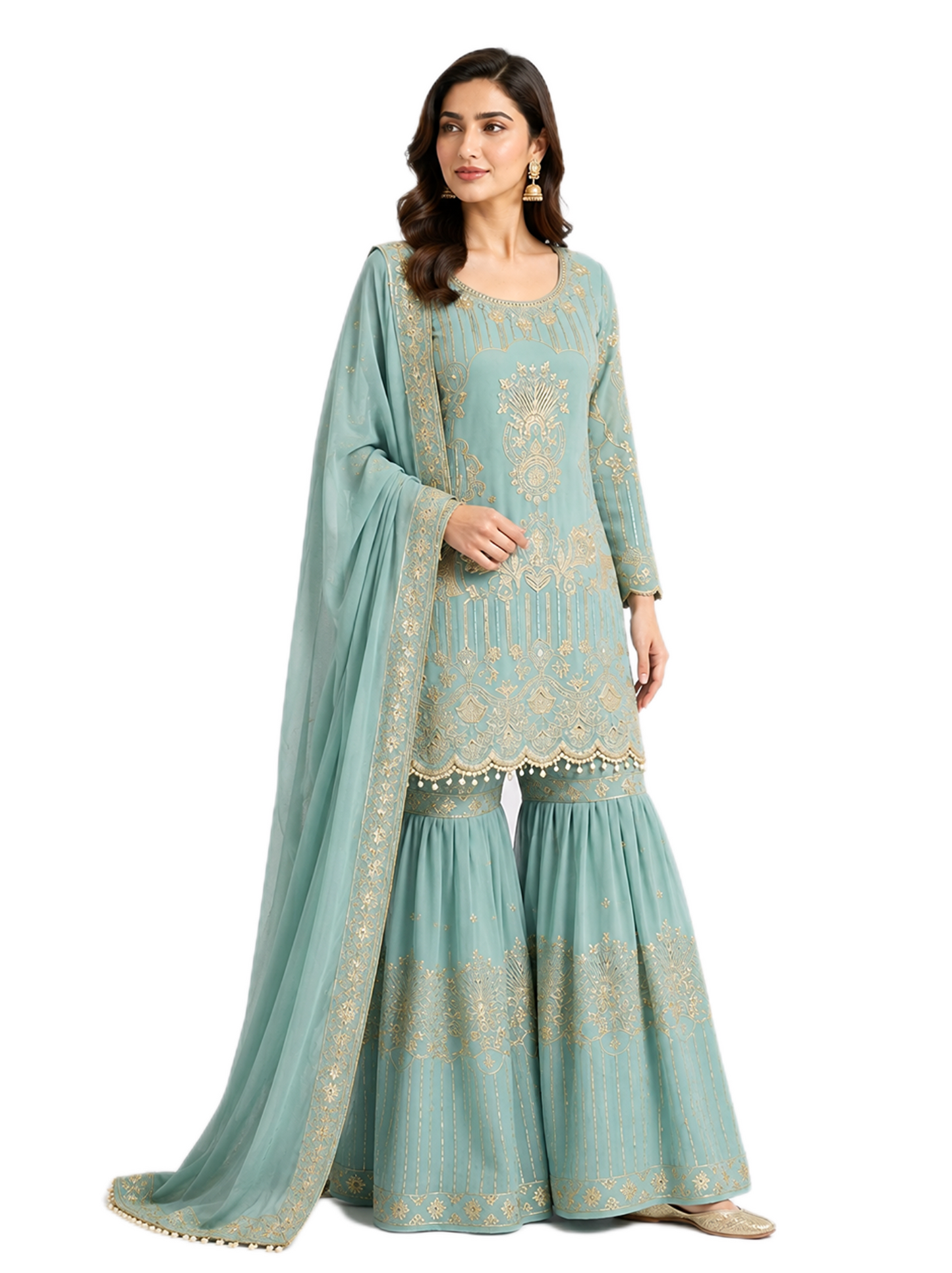 Timeless Sky Blue Ensemble