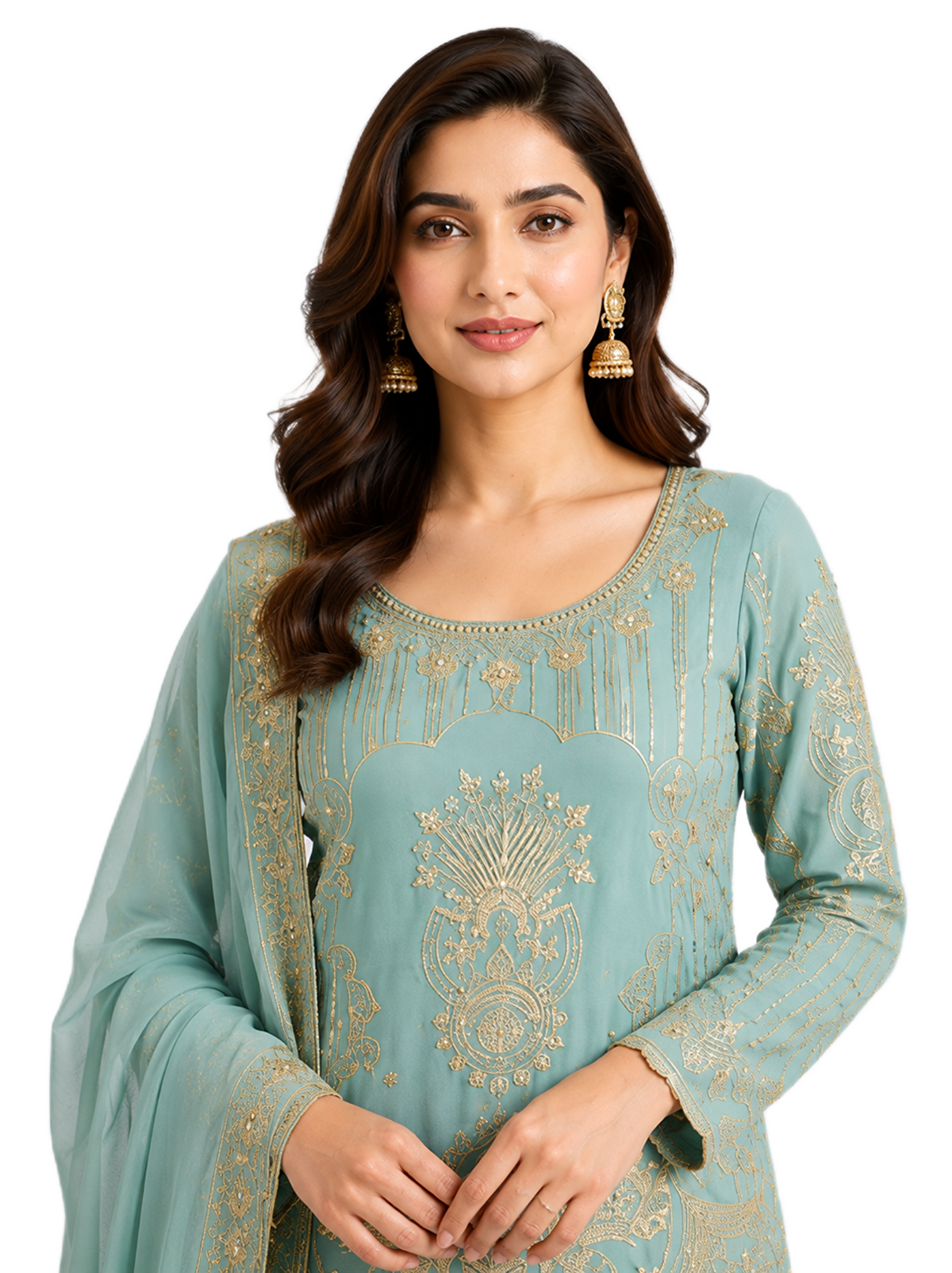 Timeless Sky Blue Ensemble