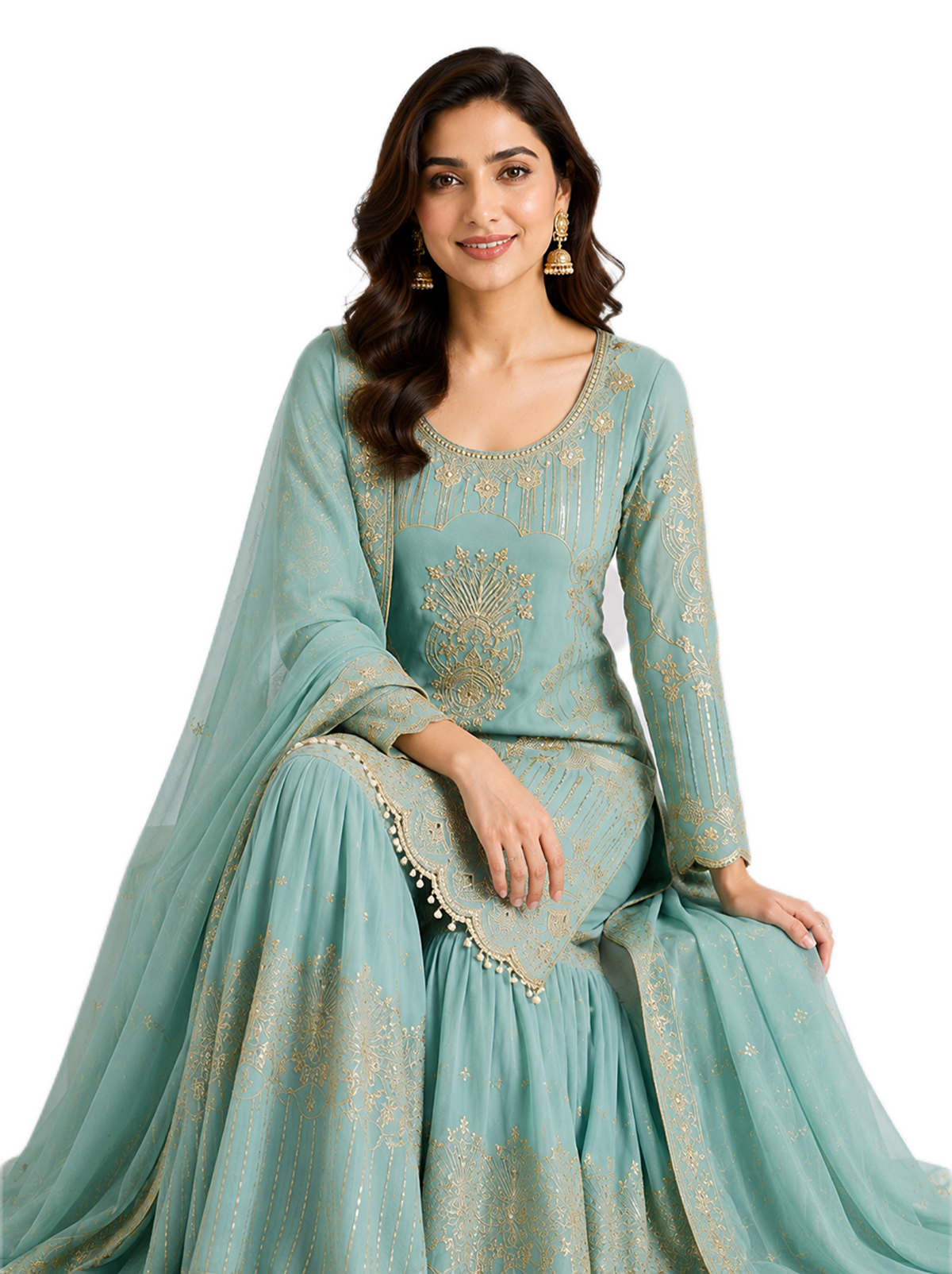 Timeless Sky Blue Ensemble