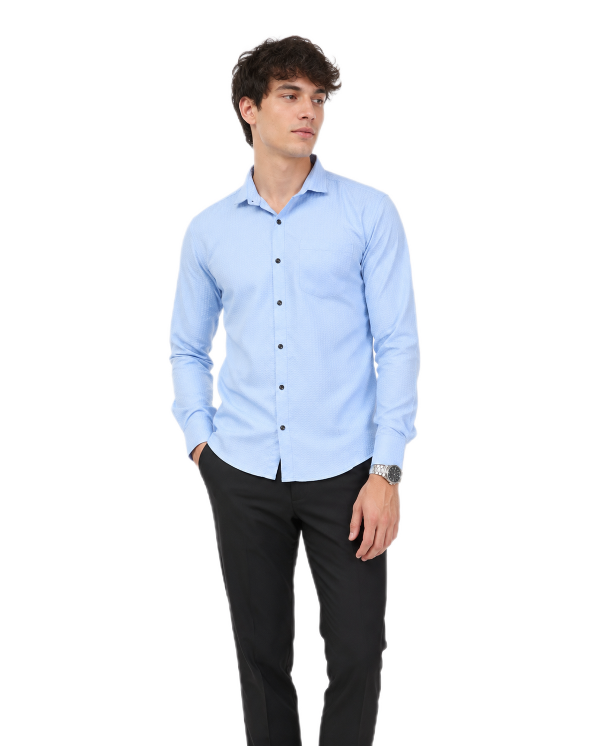 Timeless Sky Blue Shirt