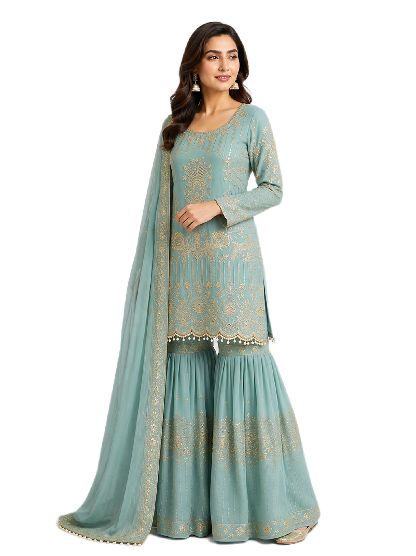 Timeless Sky Blue Ensemble