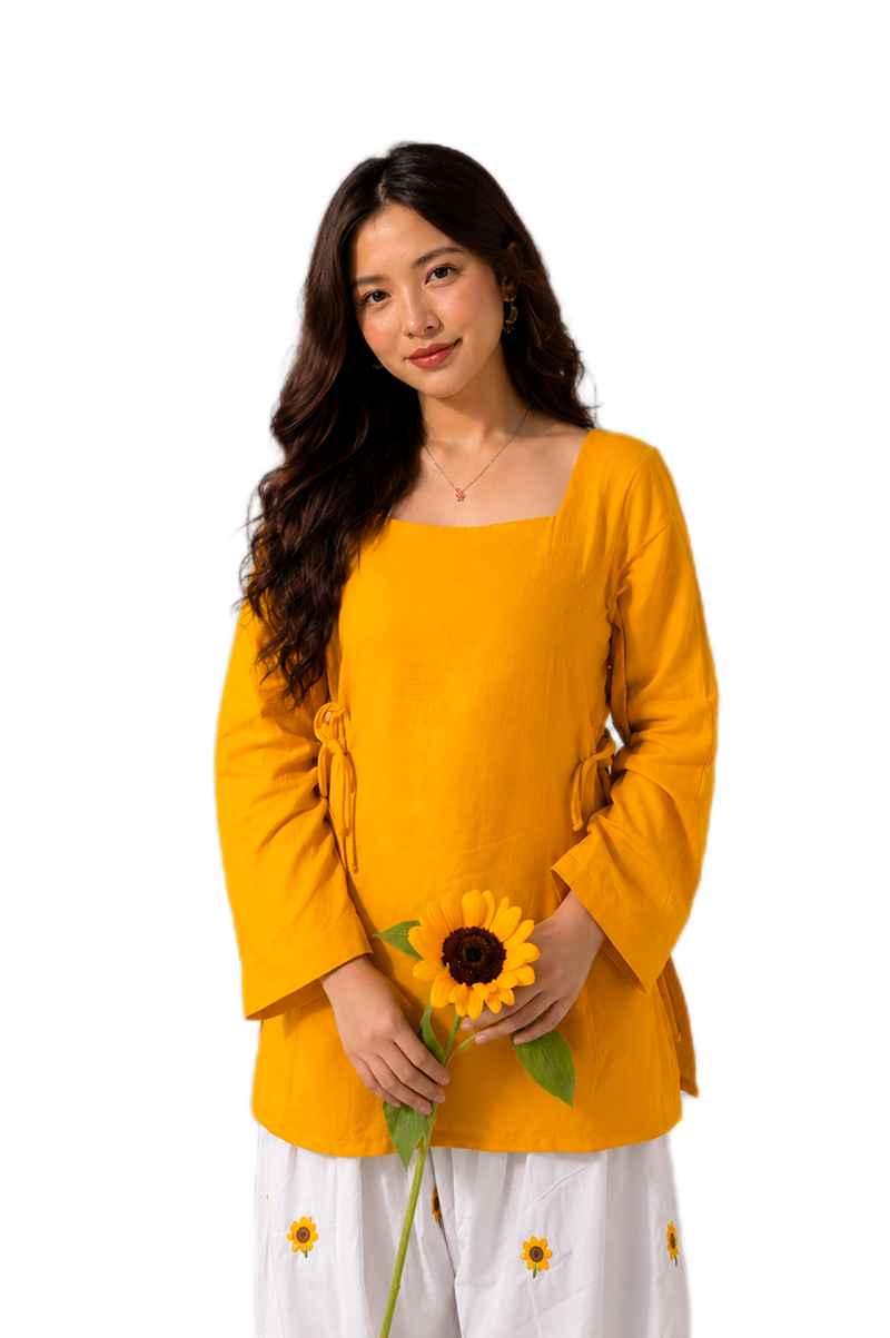Regalia Yellow Kurti Set