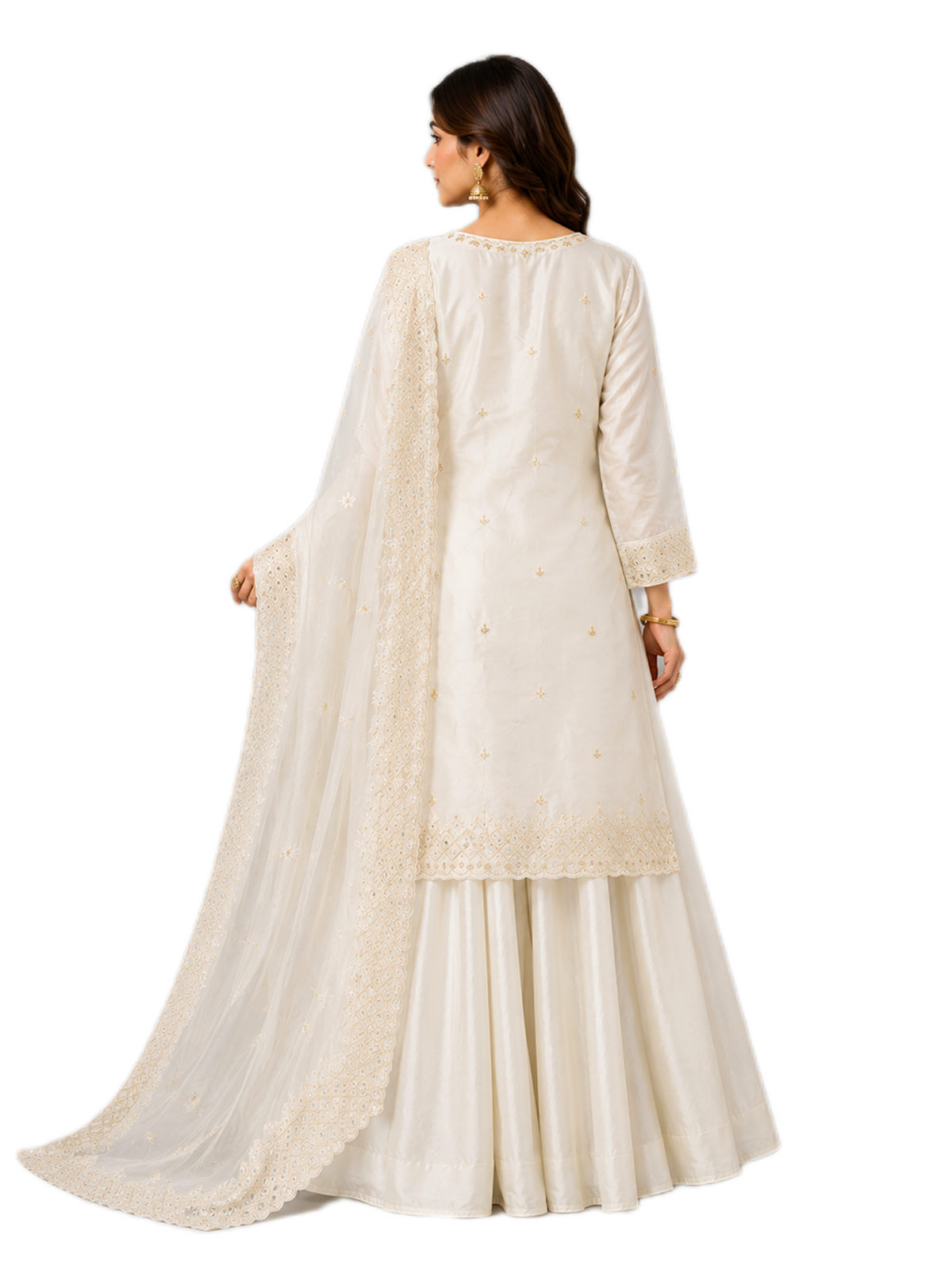 Royal Ivory Palazzo Set