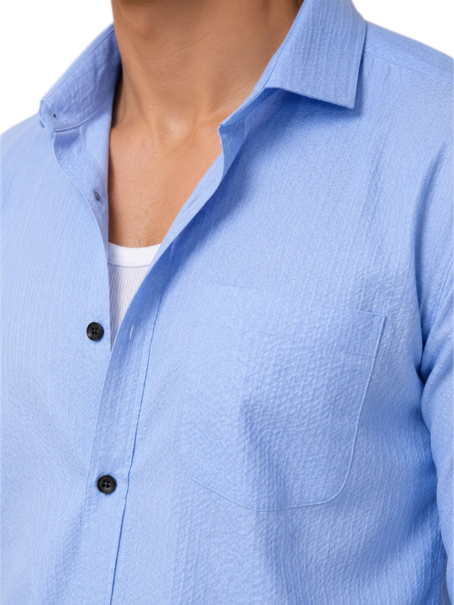 Timeless Sky Blue Shirt