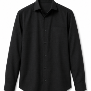 Timeless Black Designer Shirt with Contemporary Charm