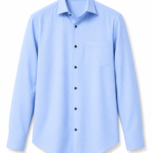 Timeless Sky Blue Designer Shirt with Modern Charm