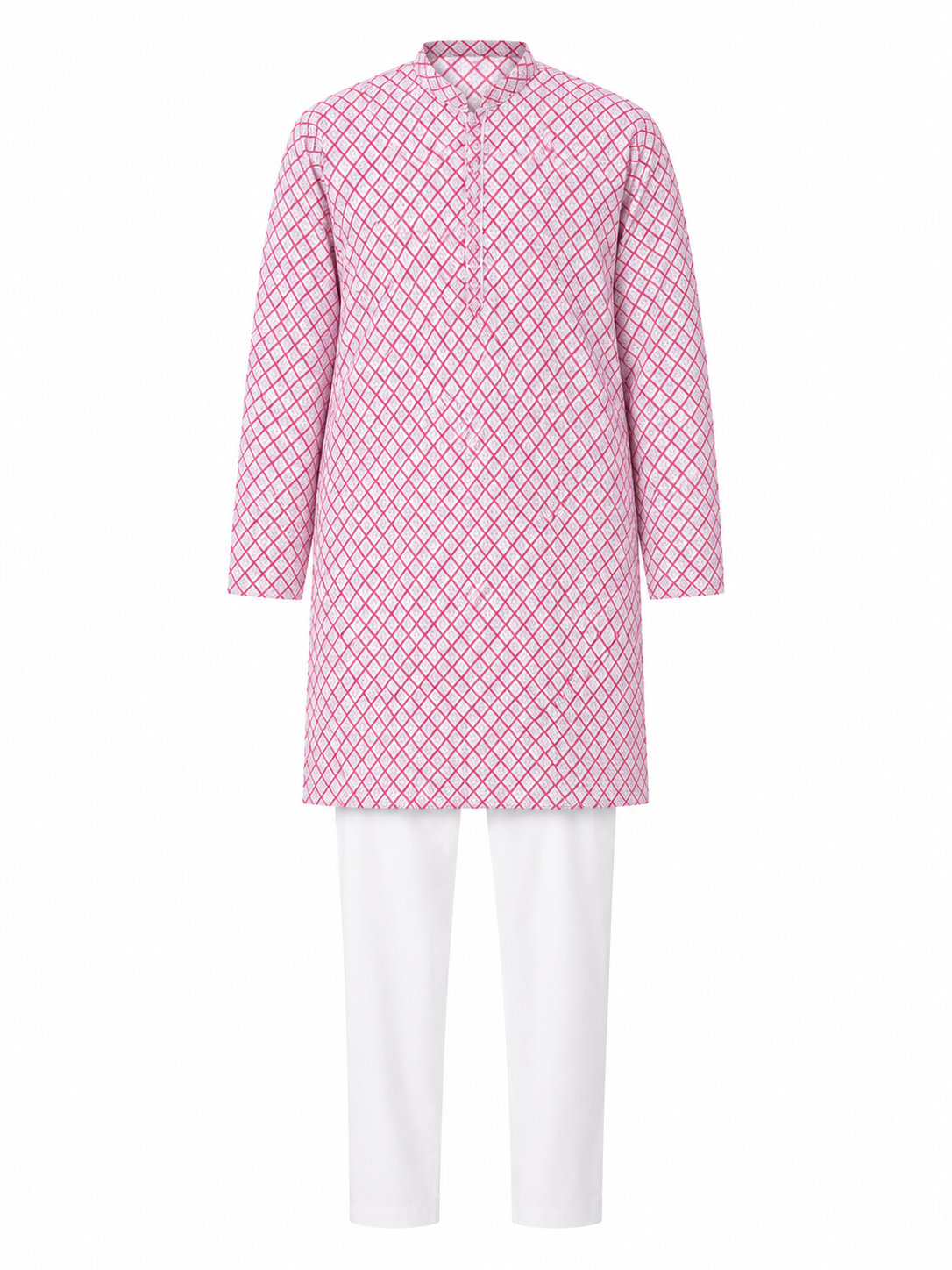Heritage Grey Embroidered Kurta with Sophisticated Craftsmanship