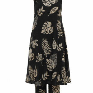 Midnight Black Printed Kurti Set for Effortless Everyday Style