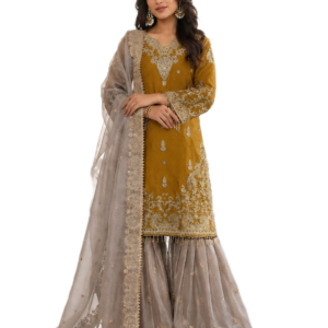 Regalia Velvet-Trimmed Structured Sherwani